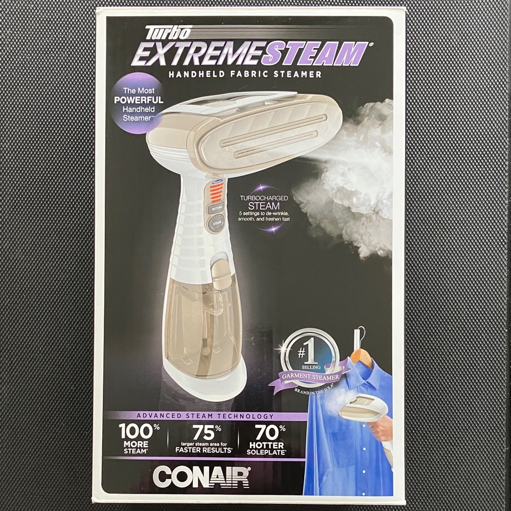 Conair Turbo ExtremeSteam Handheld Fabric Steamer
